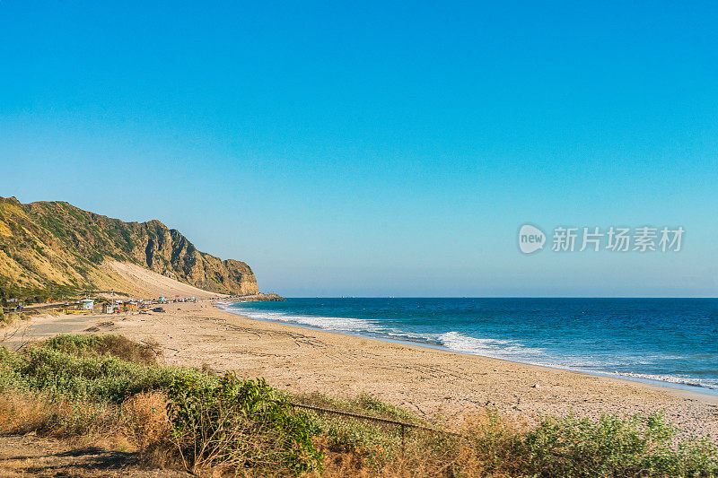 沿太平洋海岸公路/加州1号州际公路的加州海岸线